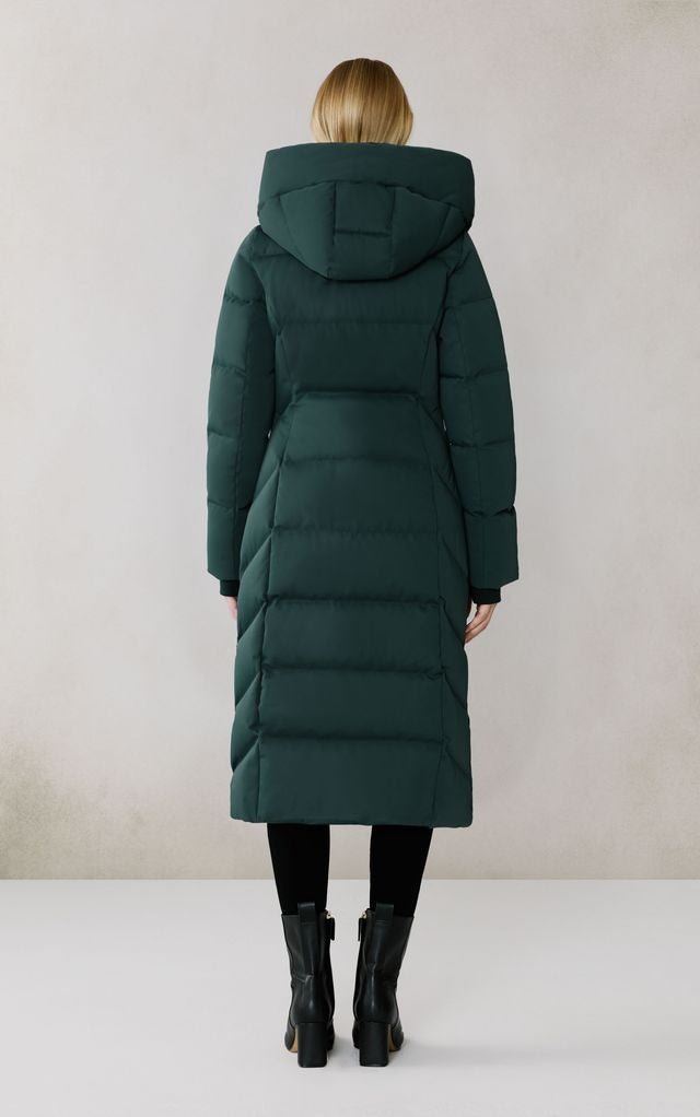 SOIA&KYO TALYSE - C - Semi - Fitted Classic Down Coat With Bib & Hood - Boutique Bubbles