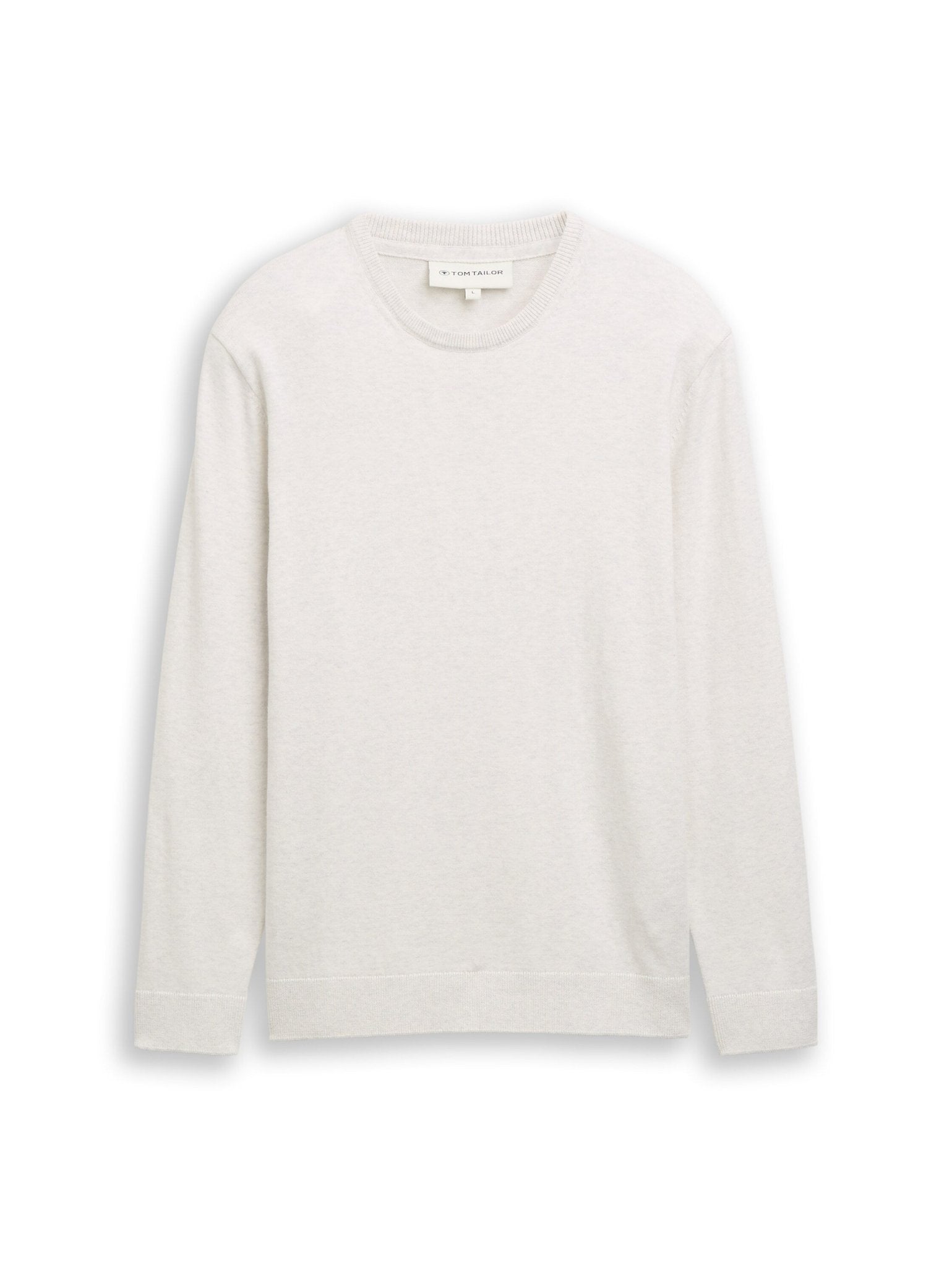 TOM TAILOR - Basic crew neck pullover - 1049500 - Boutique Bubbles