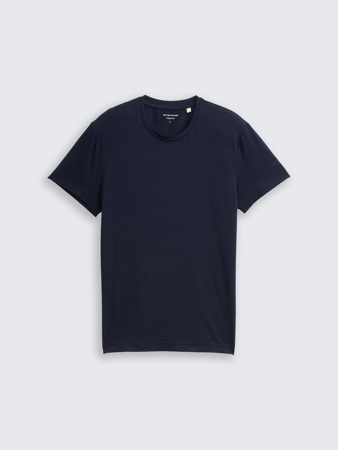 TOM TAILOR - Basic fitted T-shirt - 1050138 - Boutique Bubbles