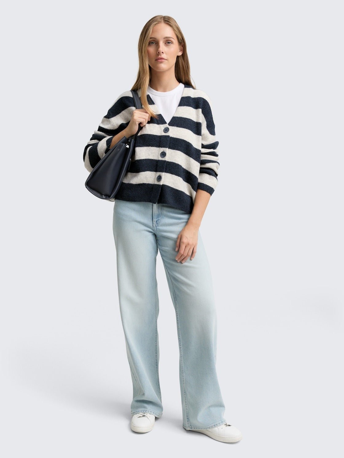 TOM TAILOR - Cardigan with V - neck - 1048350 - Boutique Bubbles