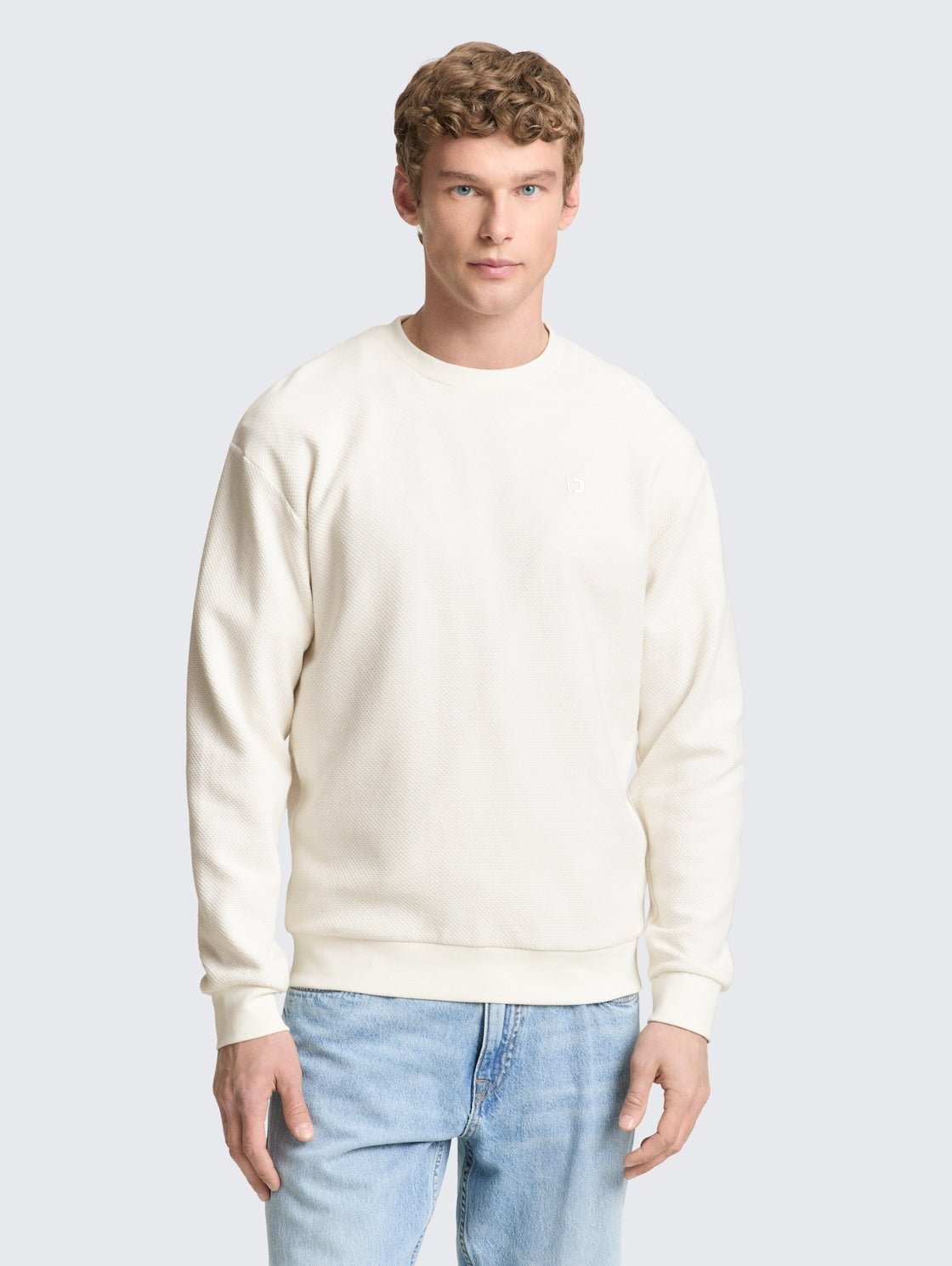 TOM TAILOR - Cotton sweatshirt - 1050307 - Boutique Bubbles