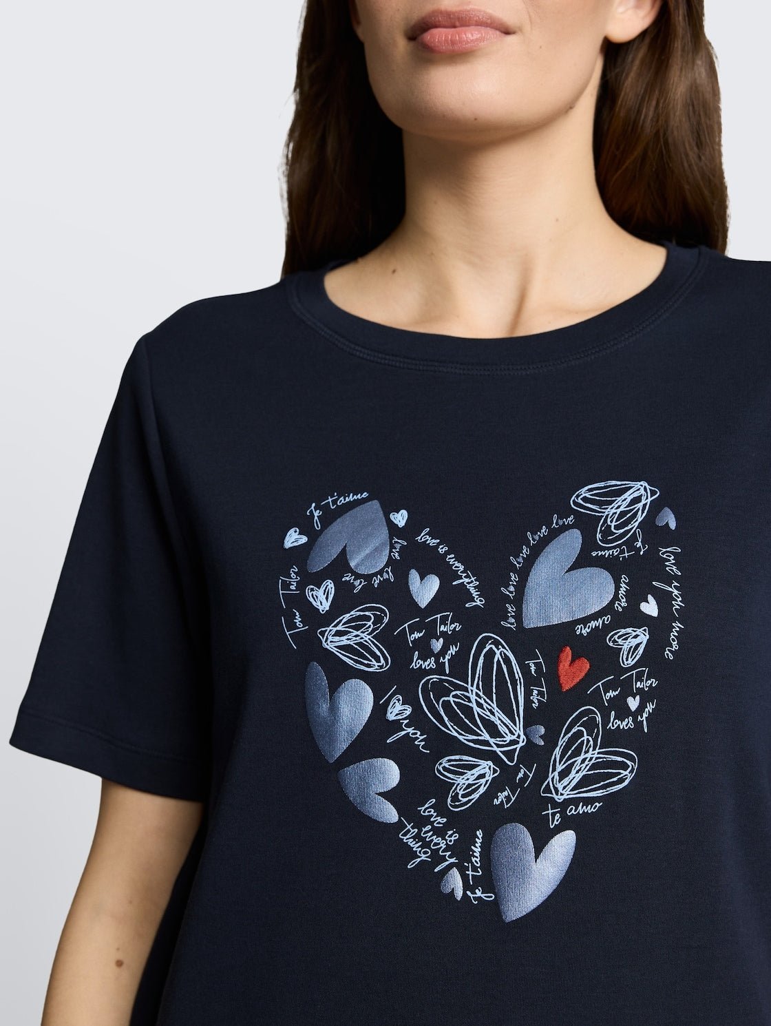 TOM TAILOR - Cotton T-shirt - 1050426 - Boutique Bubbles