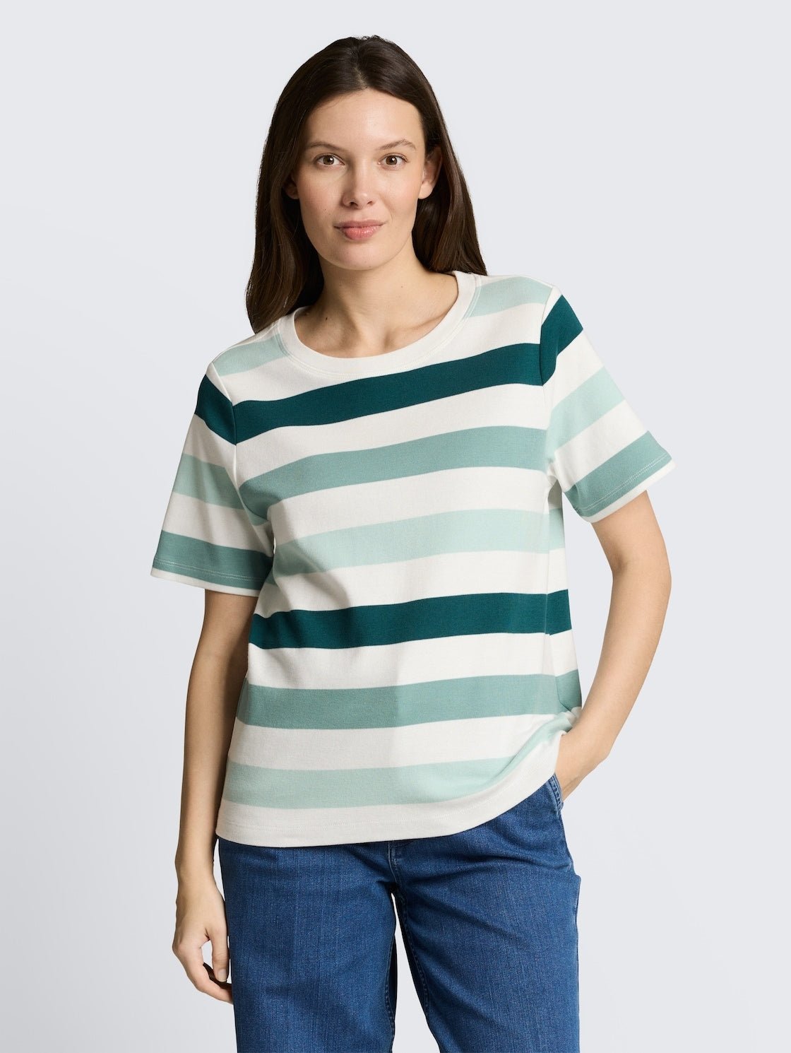 TOM TAILOR - Cotton T-shirt - 1050426 - Boutique Bubbles