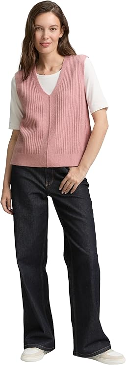 TOM TAILOR - Knit cosy rib vest - 1047693 - Boutique Bubbles