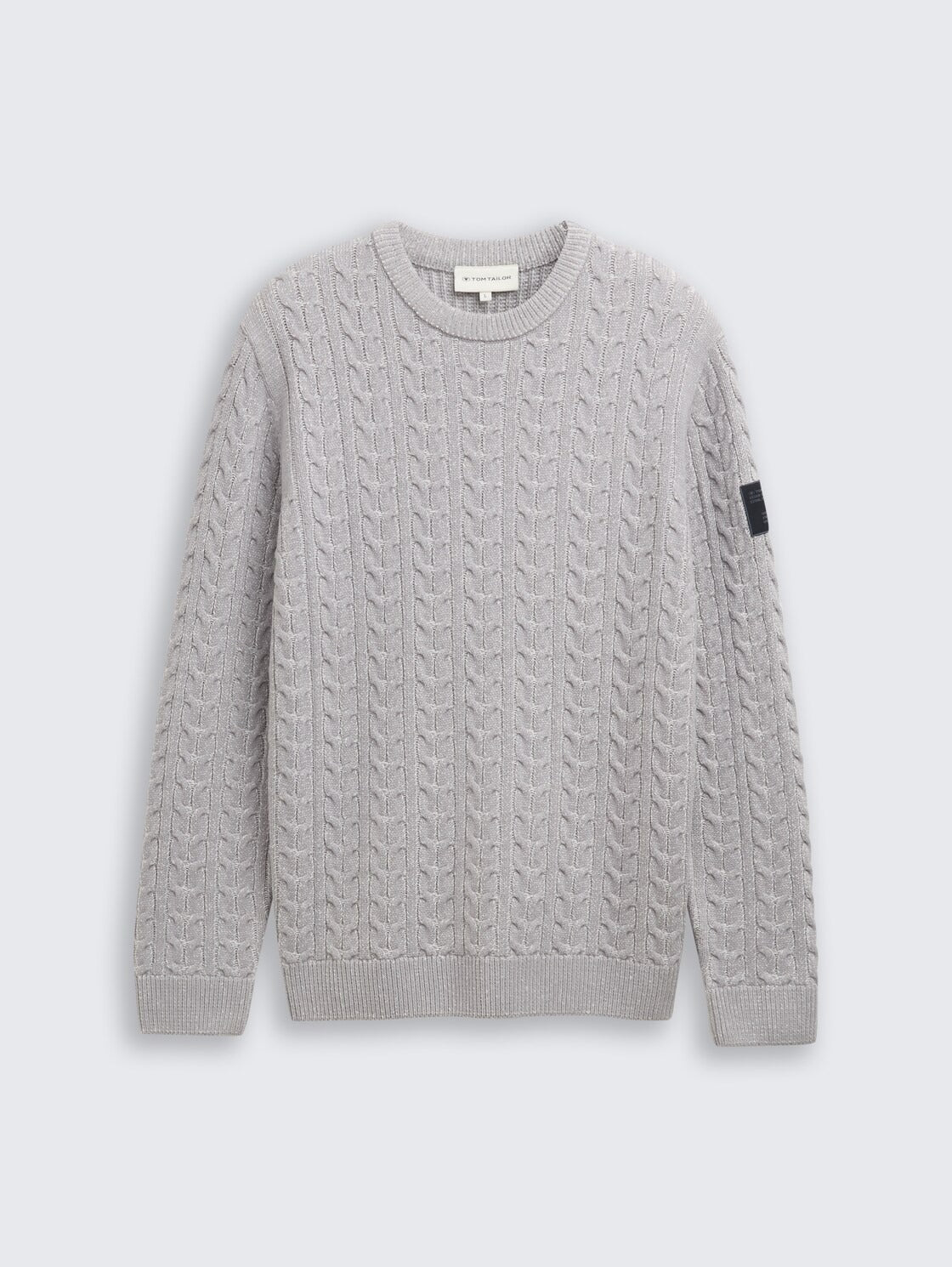 TOM TAILOR - Knitted jumper with cable knit pattern - 1049475 - Boutique Bubbles