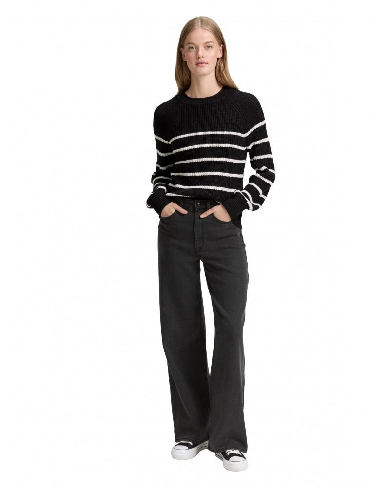 TOM TAILOR - Knitted jumper with light balloon sleeves - 1043309 - Boutique Bubbles