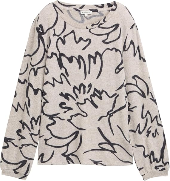 TOM TAILOR - Long sleeve shirt with pattern - 1044923 - Boutique Bubbles