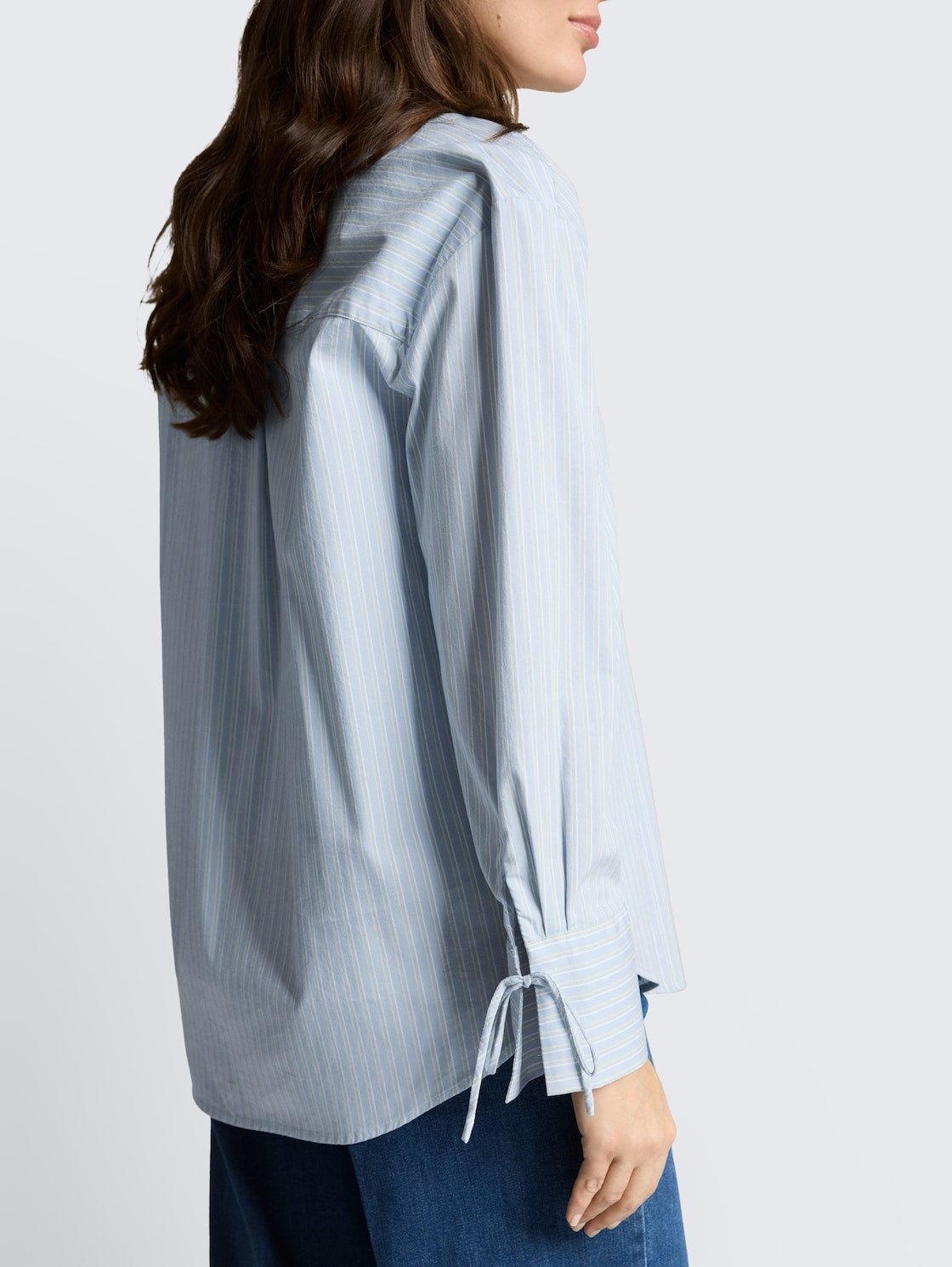 TOM TAILOR - Oversized shirt blouse with heart embroidery - 1049800 - Boutique Bubbles