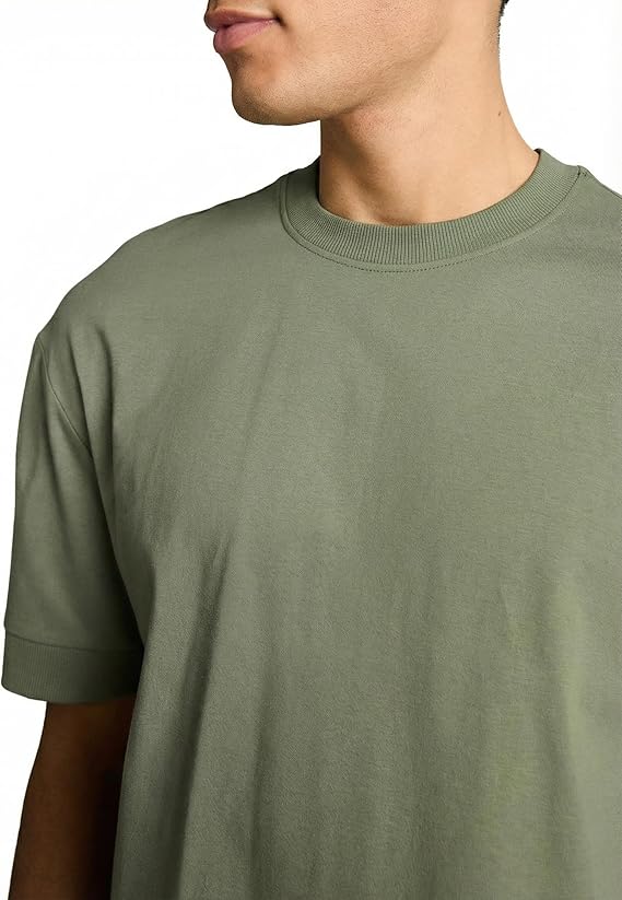 TOM TAILOR - Relaxed Rib Sleeve T-Shirt - 1050351 - Boutique Bubbles