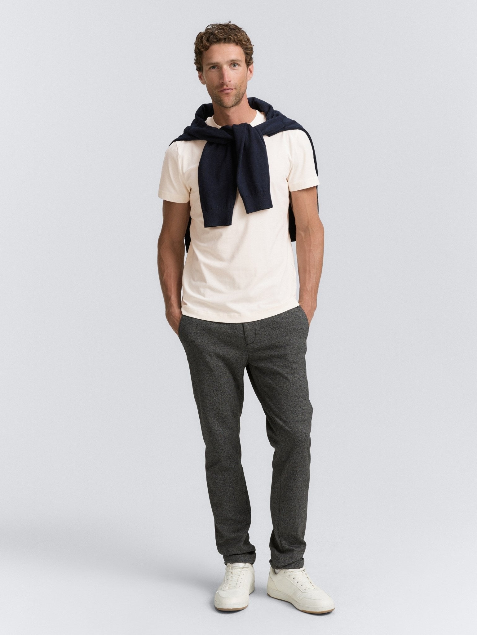 TOM TAILOR - Slim fit T-shirt with stretch - 1047806 - Boutique Bubbles