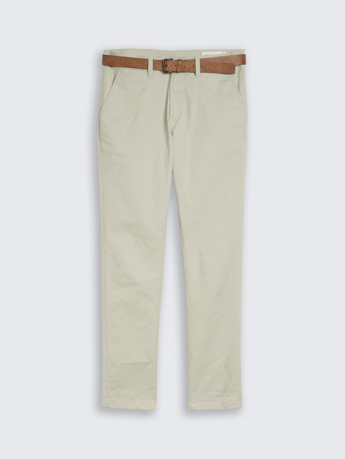 TOM TAILOR - TTSLIM chino trousers with belt - 1052070 - Boutique Bubbles