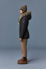 MACKAGE ADALI-F - down coat with natural fur Signature Mackage Collar