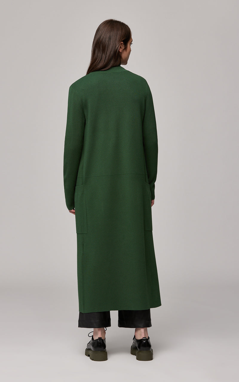 SOIA&KYO ANNABELLA - coatigan coupe droite avec poche plaquée