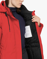 QUARTZ Co GENIA NF - Hooded Down Winter Jacket