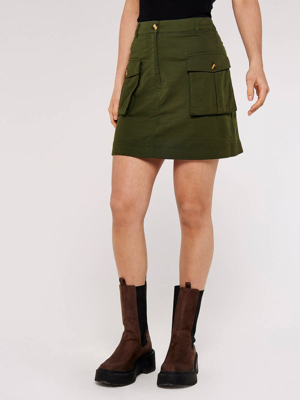 APRICOT - Patch Pocket Mini Skirt - 725485 - Boutique Bubbles