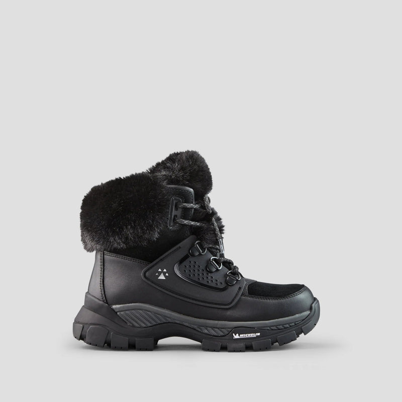 COUGAR SHOES UNION - Leather and Suede Waterproof Winter Boot with PrimaLoft® and soles by Michelin - Boutique Bubbles