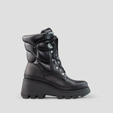COUGAR SHOES VERONA - Nylon and Leather Wedge Waterproof Boot with PrimaLoft® - Boutique Bubbles