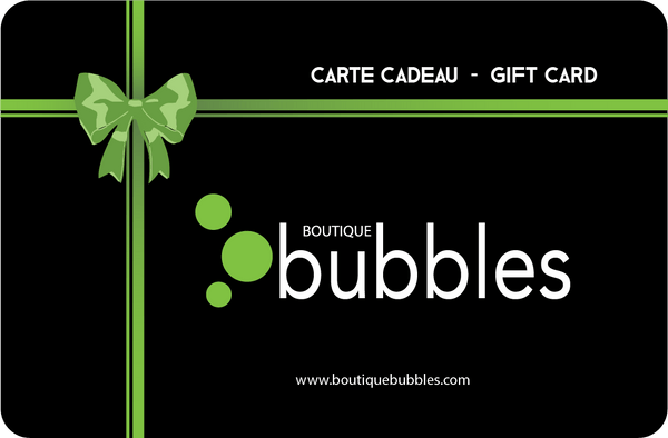 Gift card - Boutique Bubbles