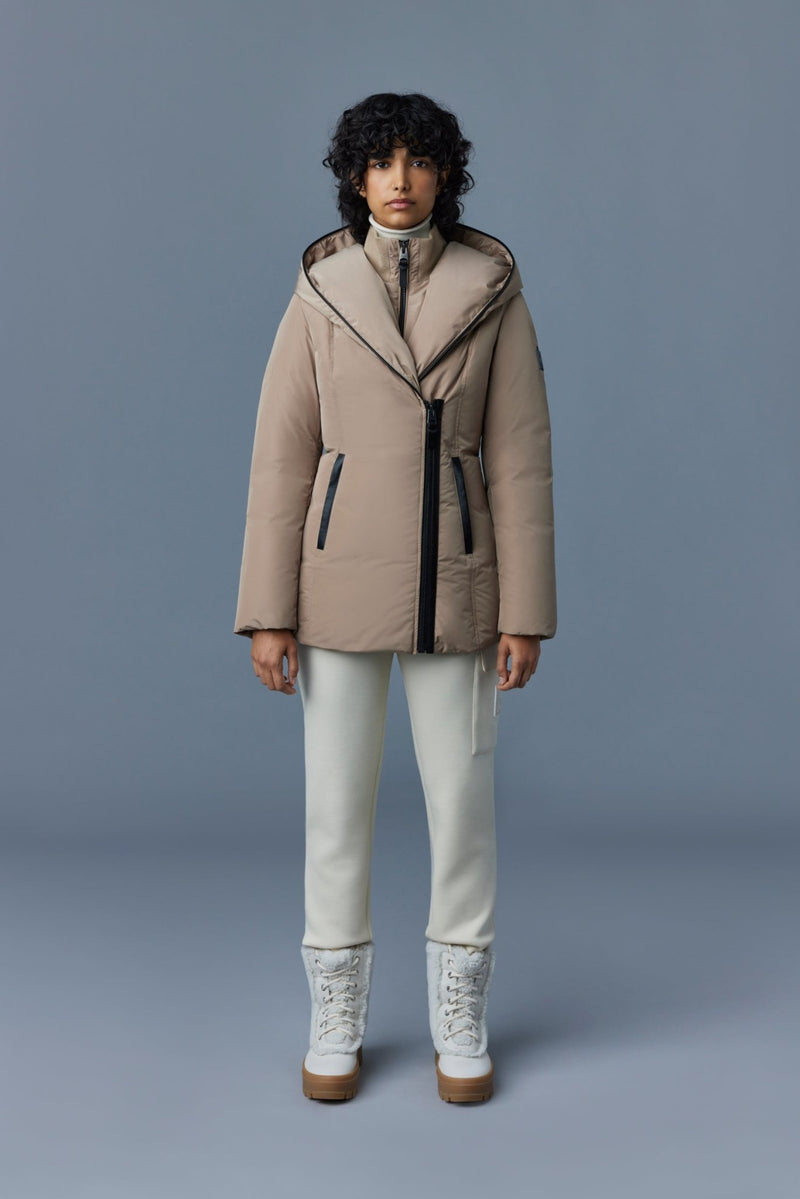 MACKAGE ADALI-NFR down coat with signature collar - Boutique Bubbles