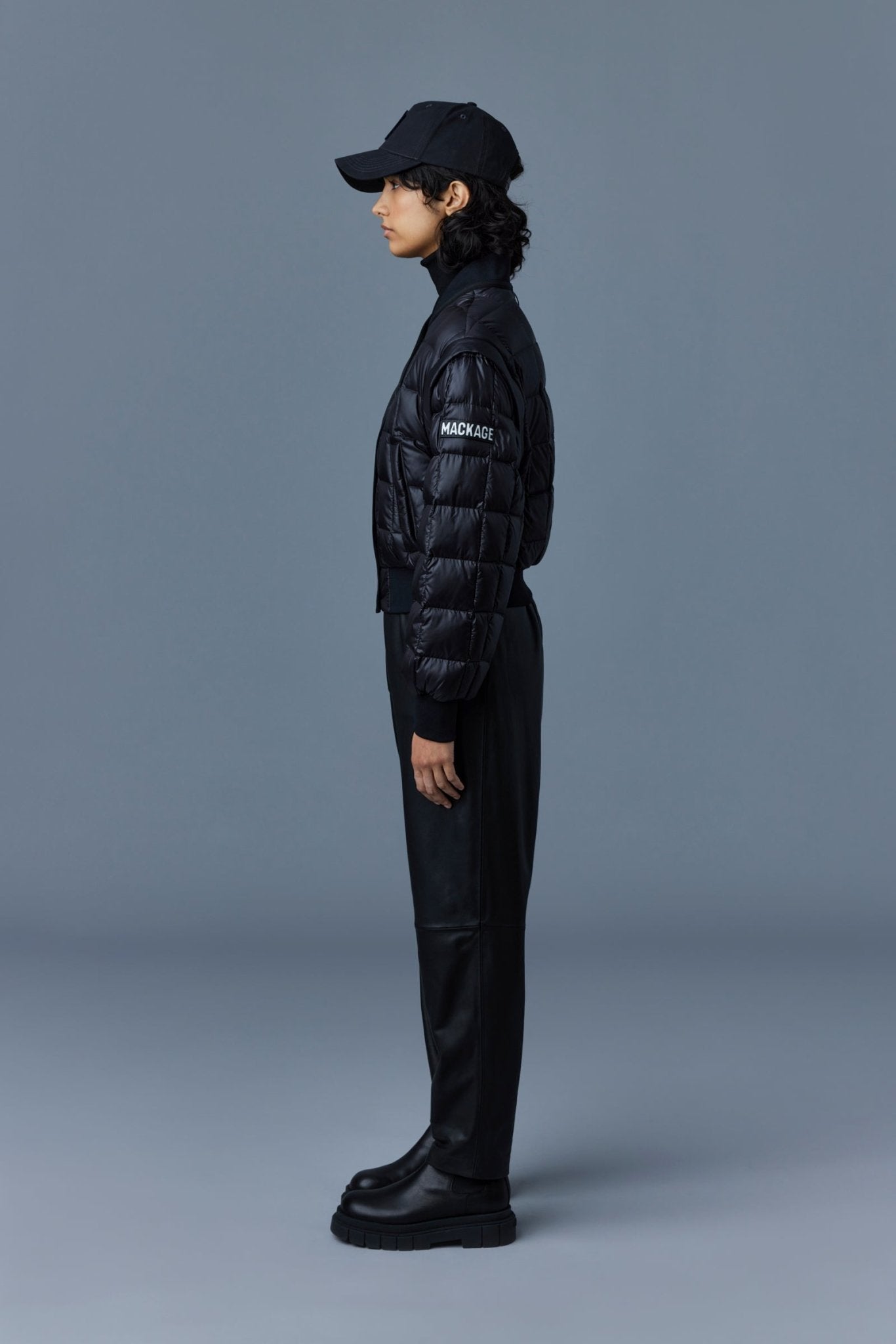 MACKAGE ANI-C2 2-in-1 recycled E3-Lite down bomber jacket - Boutique Bubbles