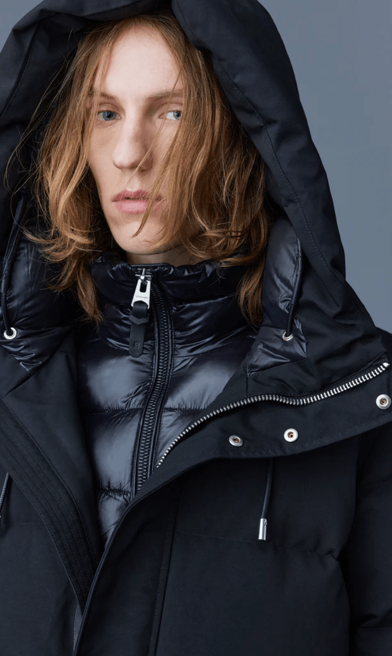 MACKAGE ANTOINE - 2-in-1 Nordic tech down coat with bib - Boutique Bubbles