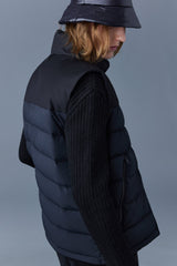 MACKAGE BOBBIE-Z - agile-360 stretch light down vest with stand collar - Boutique Bubbles