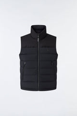 MACKAGE BOBBIE-Z - agile-360 stretch light down vest with stand collar - Boutique Bubbles