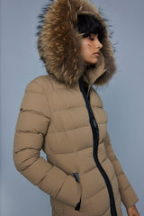 MACKAGE CALLA-F down coat with removable fur trim - Boutique Bubbles