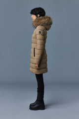 MACKAGE CALLA-F down coat with removable fur trim - Boutique Bubbles