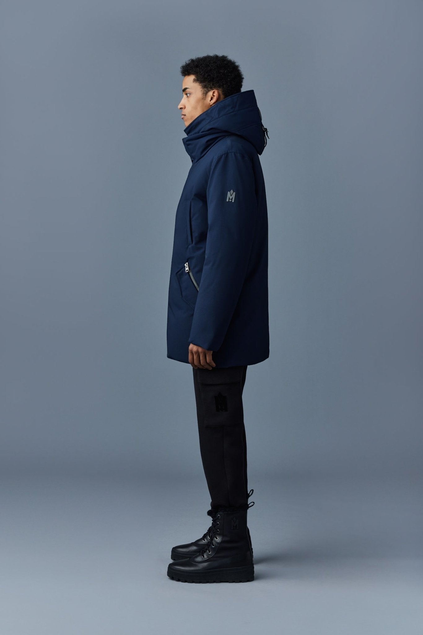 MACKAGE EDWARD-NFR 2-in-1 down parka with hooded bib (WITH LOGO ON THE LEFT SLEEVE) - Boutique Bubbles