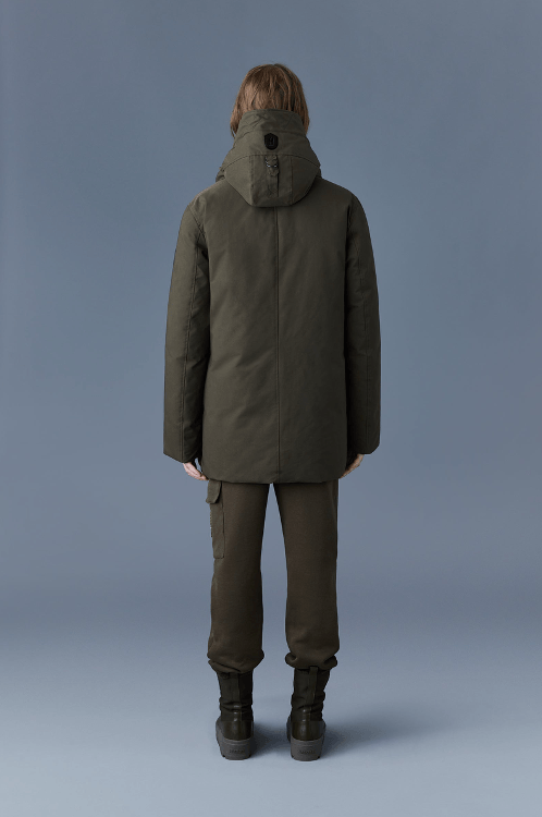 MACKAGE EDWARD NFR 2 in 1 down coat with removable hooded bib