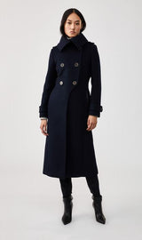MACKAGE ELODIE - wool double-breasted coat - Boutique Bubbles