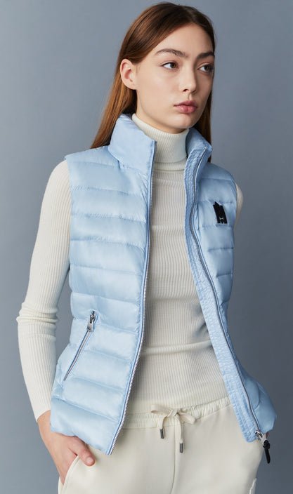 MACKAGE KARLY - Lite down vest with peplum - Boutique Bubbles
