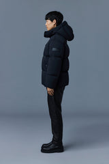 MACKAGE KENT-STR2 - lustrous light down jacket with hood - Boutique Bubbles
