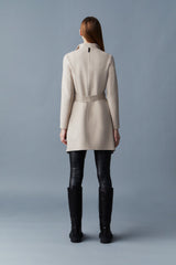 MACKAGE LAILA - double-face wool coat with waterfall collar - Boutique Bubbles