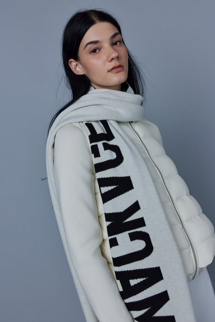 MACKAGE OCEANE-Z - mixed-media cardigan - Boutique Bubbles