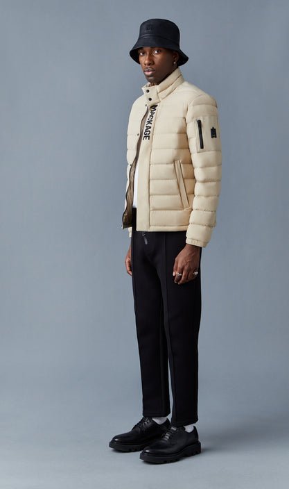 MACKAGE PIERS - stretch light down jacket with stand collar - Boutique Bubbles