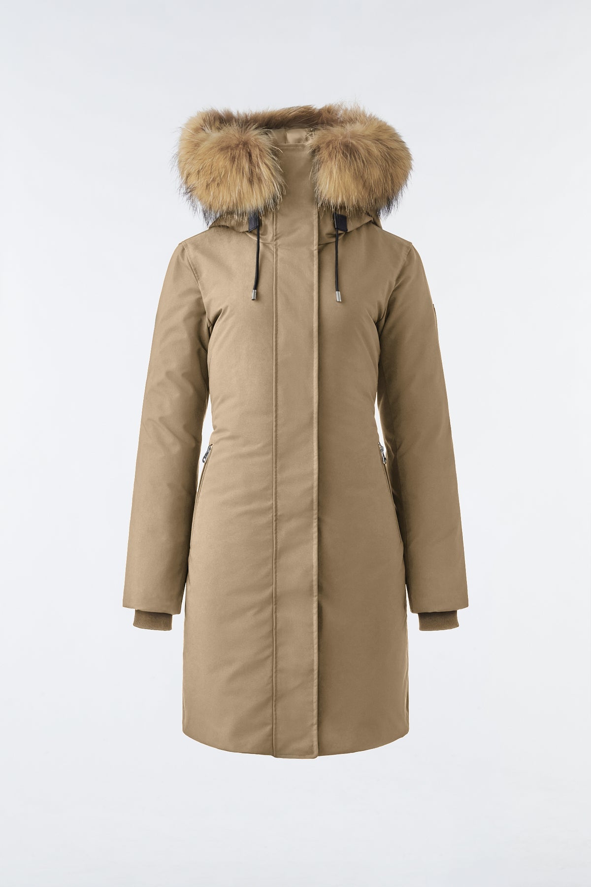 MACKAGE SHILOH-F-2-in-1-fitted-down-coat-with-bib-and-natural-fur - Boutique Bubbles