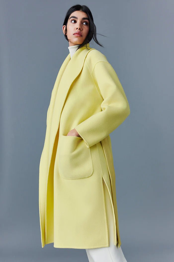 MACKAGE THALIA - Double-face wool robe coat - Boutique Bubbles