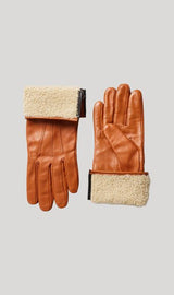 MACKAGE WILLIS - lambskin glove with shearling cuff - Boutique Bubbles