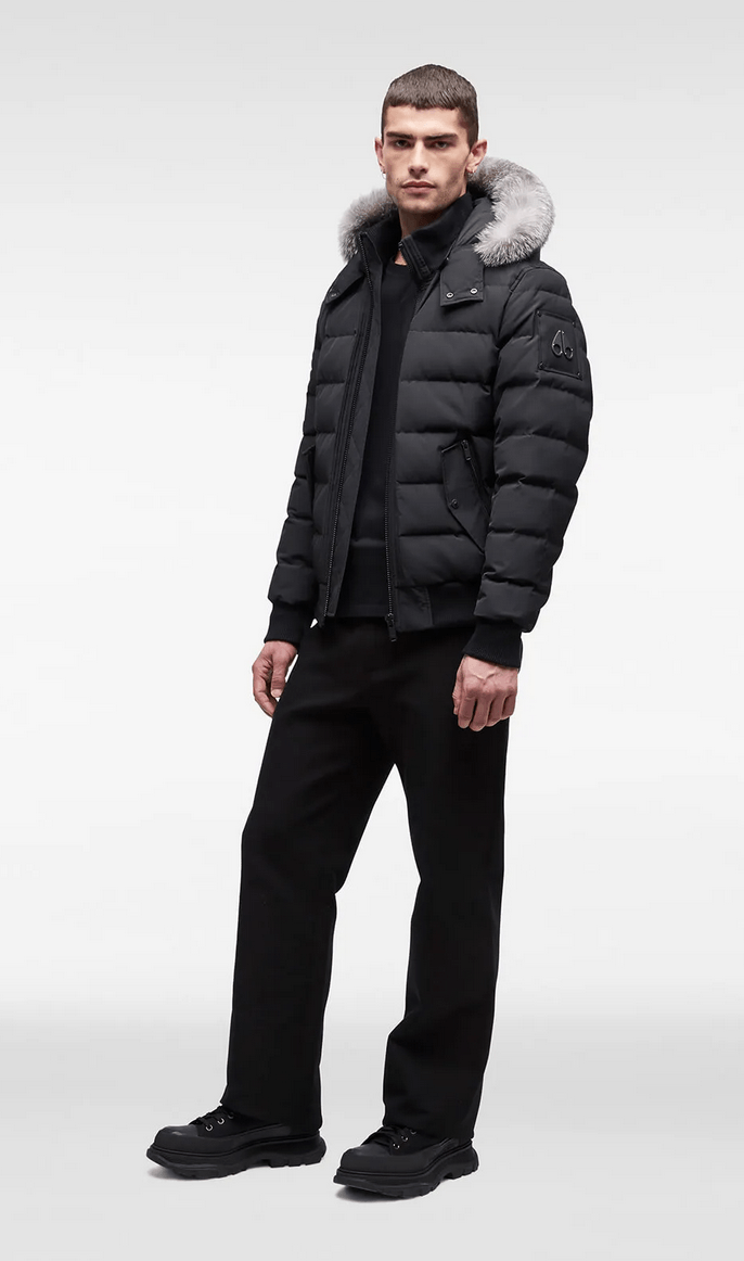 MOOSE KNUCKLES ONYX SCOTCHTOWN BOMBER M39MB014