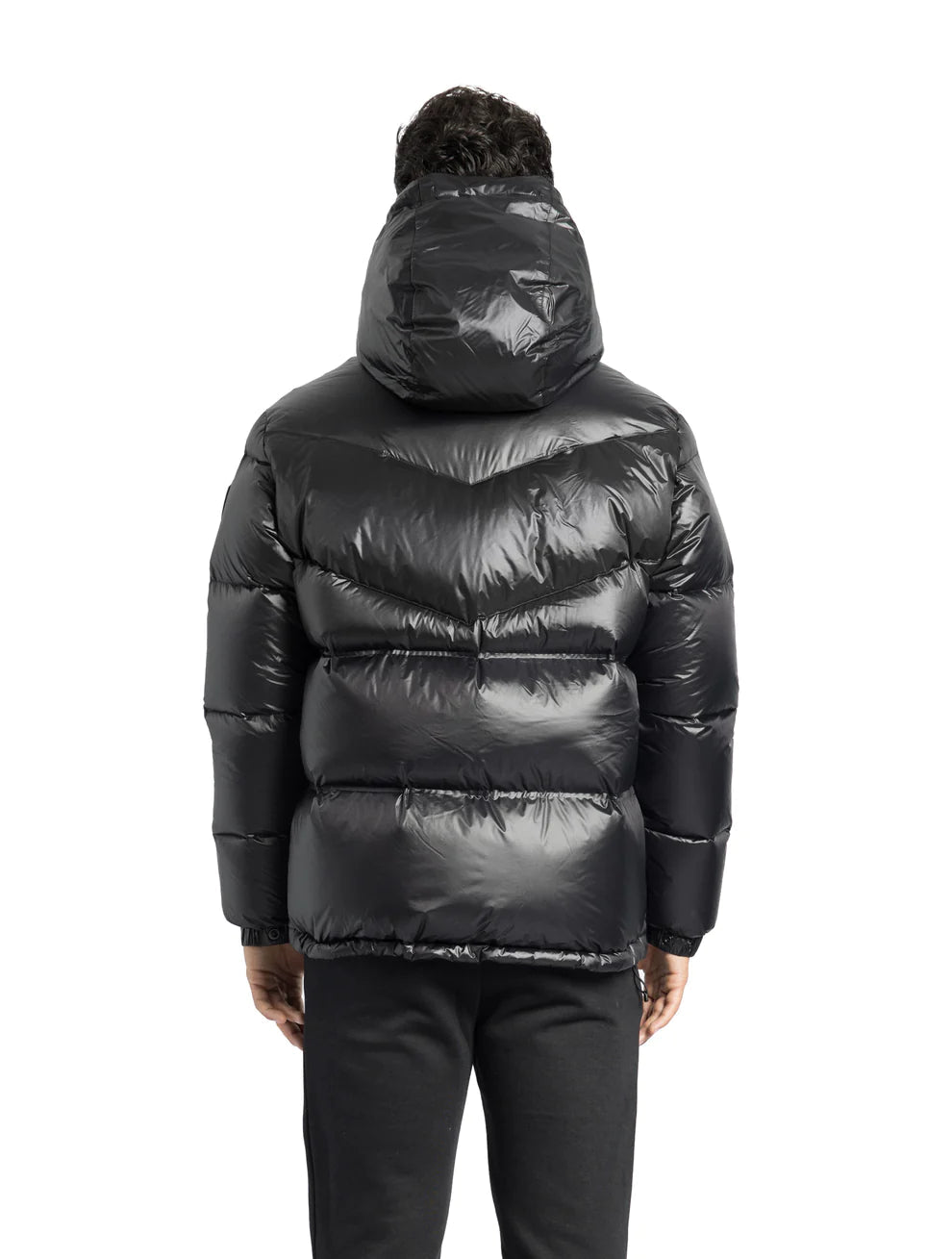 NOBIS DYNA - Men's Chevron Quilted Puffer Jacket - Boutique Bubbles