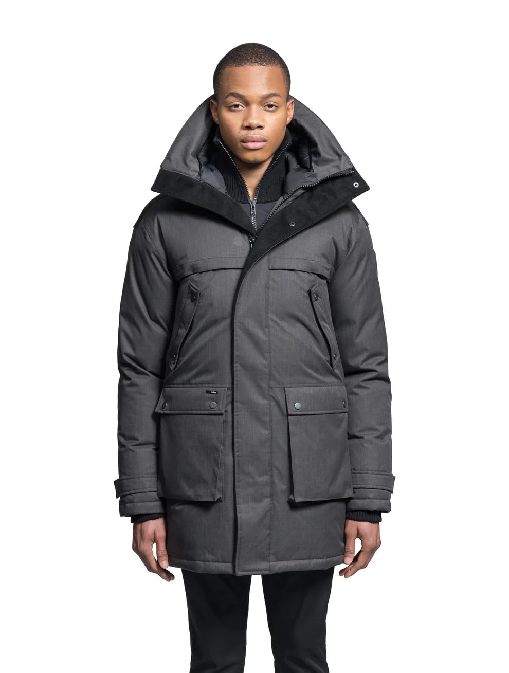 Full length parka mens discount