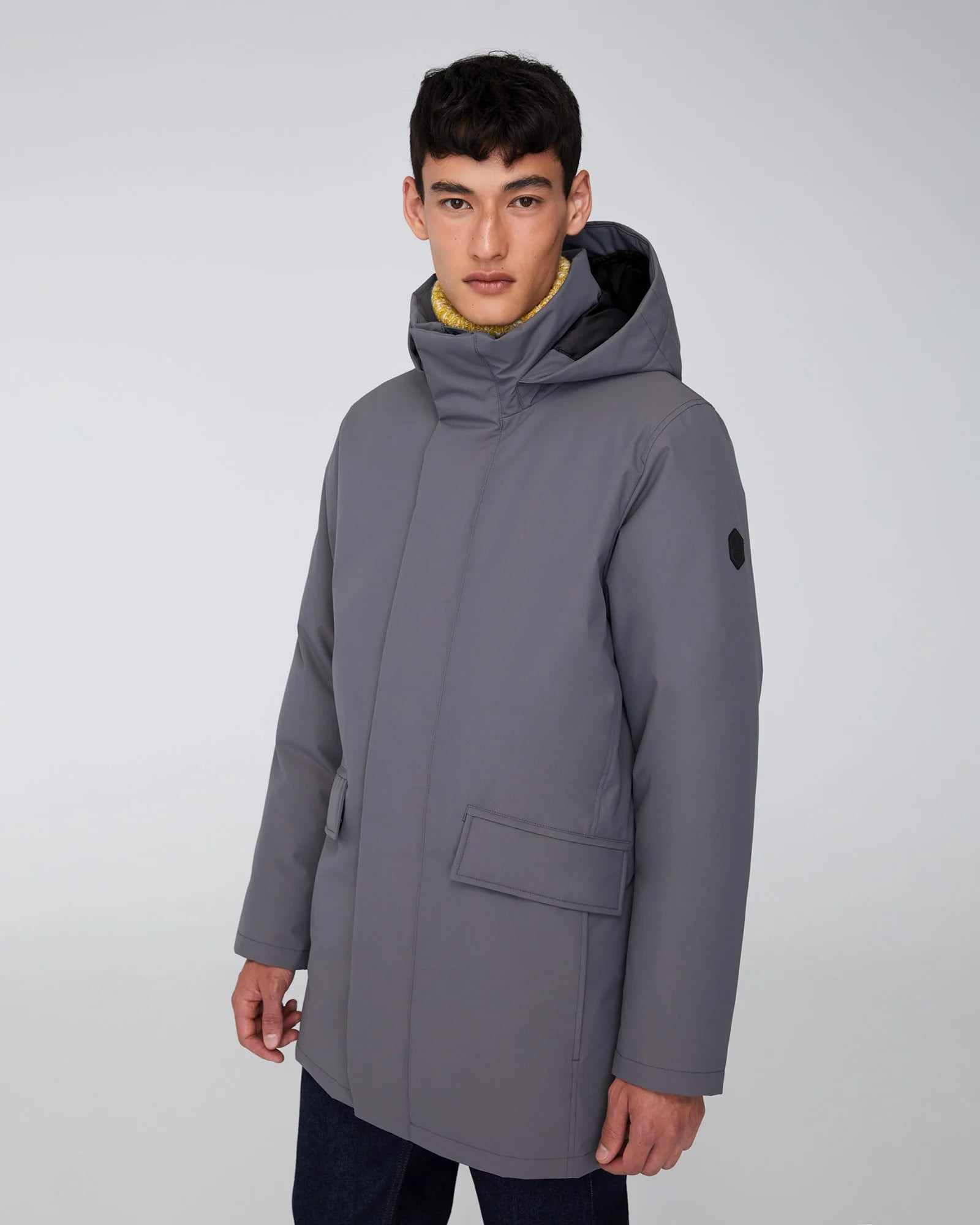 QUARTZ Co CHAMPLAIN FORWARD - Hooded Down Winter Jacket - Boutique Bubbles