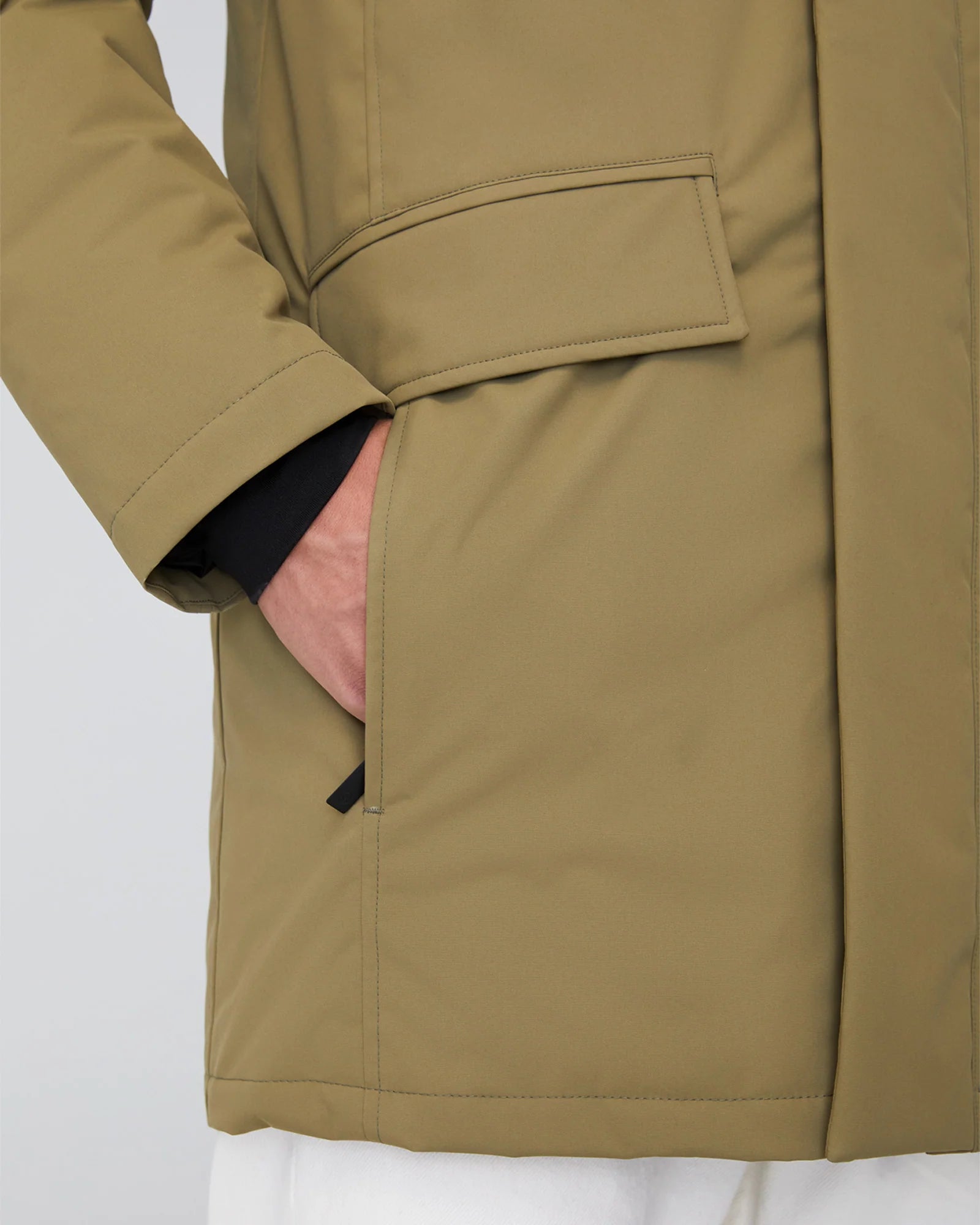 QUARTZ Co CHAMPLAIN FORWARD - Hooded Down Winter Jacket - Boutique Bubbles