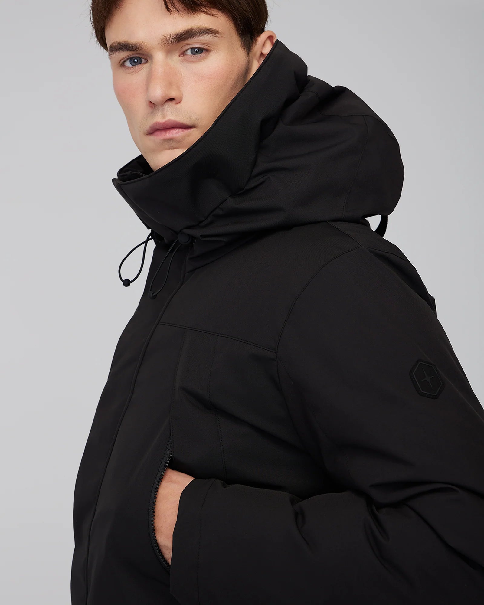 QUARTZ Co GRANT - Hooded Down Winter Jacket - Boutique Bubbles