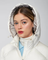 QUARTZ Co LUCIA - Hooded Down Puffer Jacket - Boutique Bubbles