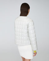 QUARTZ Co VIRGINIA - Lightweight Quilted Collarless Jacket - Boutique Bubbles