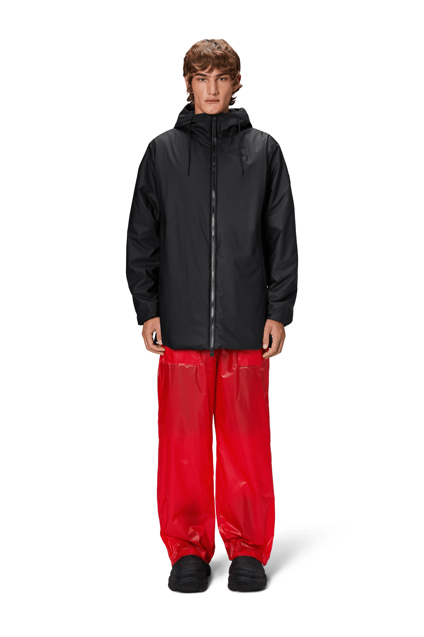 RAINS LOHJA LONG Jacket W3T2 - Boutique Bubbles
