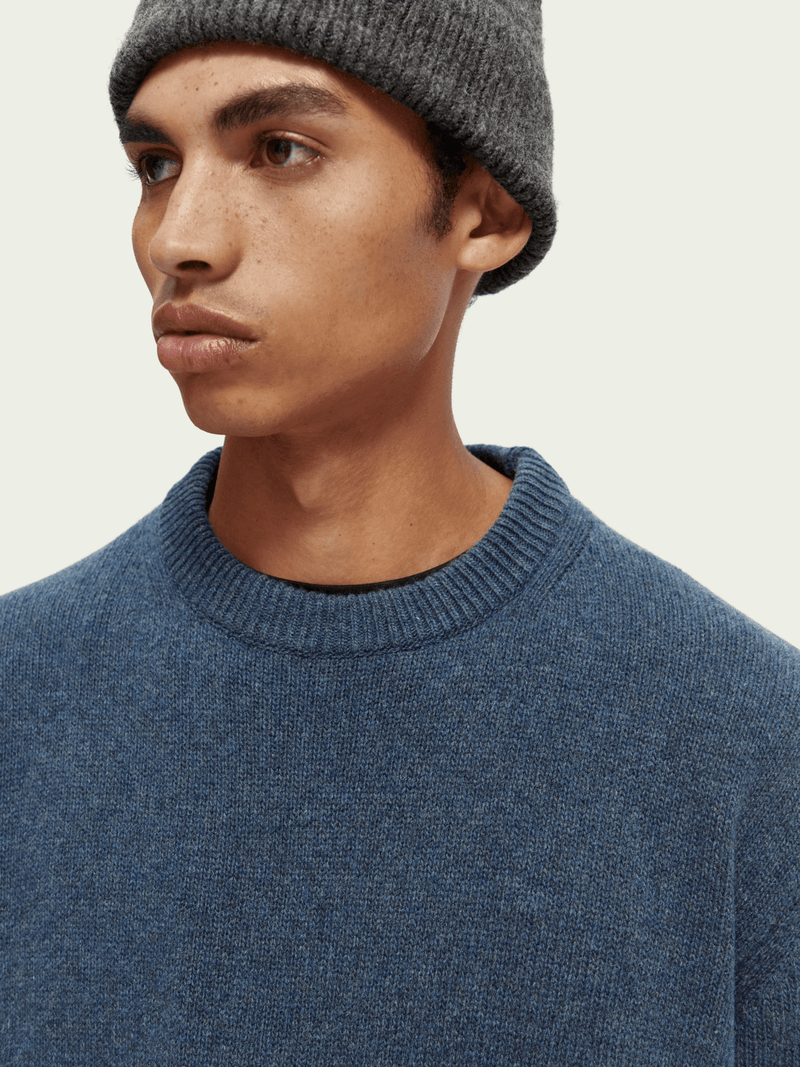 SCOTCH&SODA Relaxed fit wool sweater - Boutique Bubbles